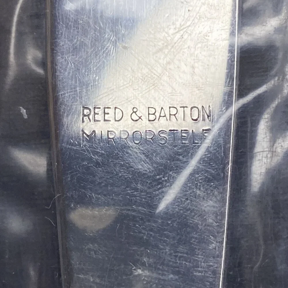 Reed Barton Dresden Rose Silverware 4 Place Settings Of 5 Pcs Silverplated (20)